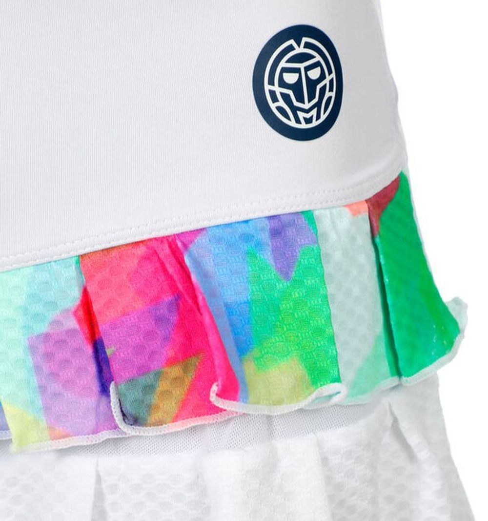 Юбка для девочки теннисная Bidi Badu Girls Kaleido Pleated - разноцветный