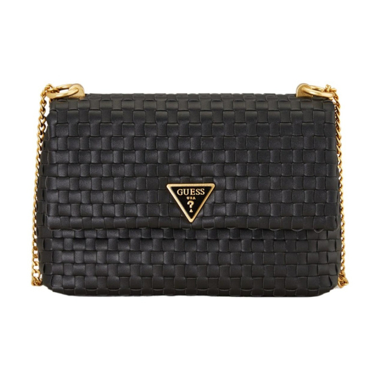 Guess Lisbet Shoulder Bag Synthetic Black, HWWA877421032BLACK