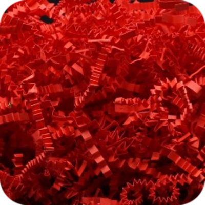 Бумажный наполнитель. Кирпично-красный