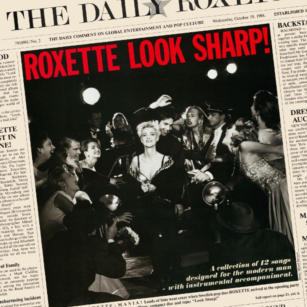 Roxette / Look Sharp! (30th Anniversary Edition)(LP+CD+DVD)