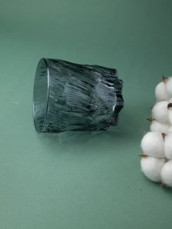 Стаканы для виски, 6 шт. Черный лед, 260 мл.