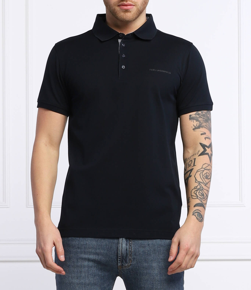 поло Karl Lagerfeld - темно-синий(745009 521205)