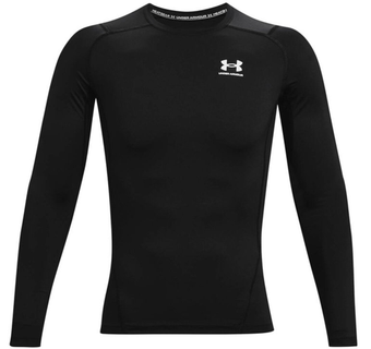 Компрессионная одежда Under Armour HeatGear Armour Comp Long Sleeve M - black