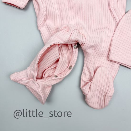 Слип "Original" из фактурного хлопка, Нежно-розовый