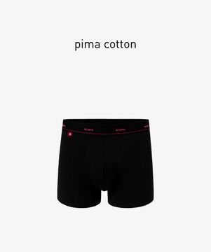 Трусы мужские боксеры, Atlantic MH-1190 черные