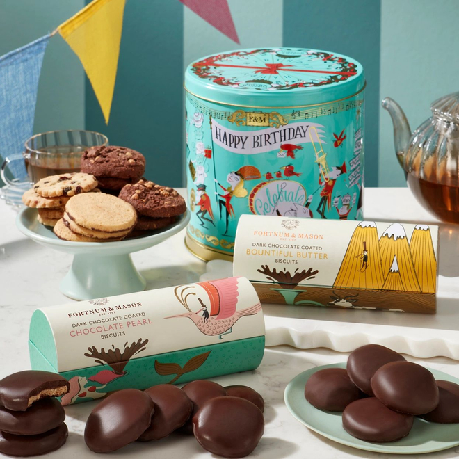 Fortnum&Mason Набор печенья Birthday Biscuits Selection