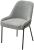 Стул GAVI Garna-018 серый, ткань / черный каркас
