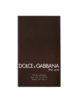 DOLCE & GABBANA THE ONE men 100ml edt