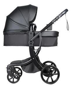Детская коляска трансформер Aimile Spring черный