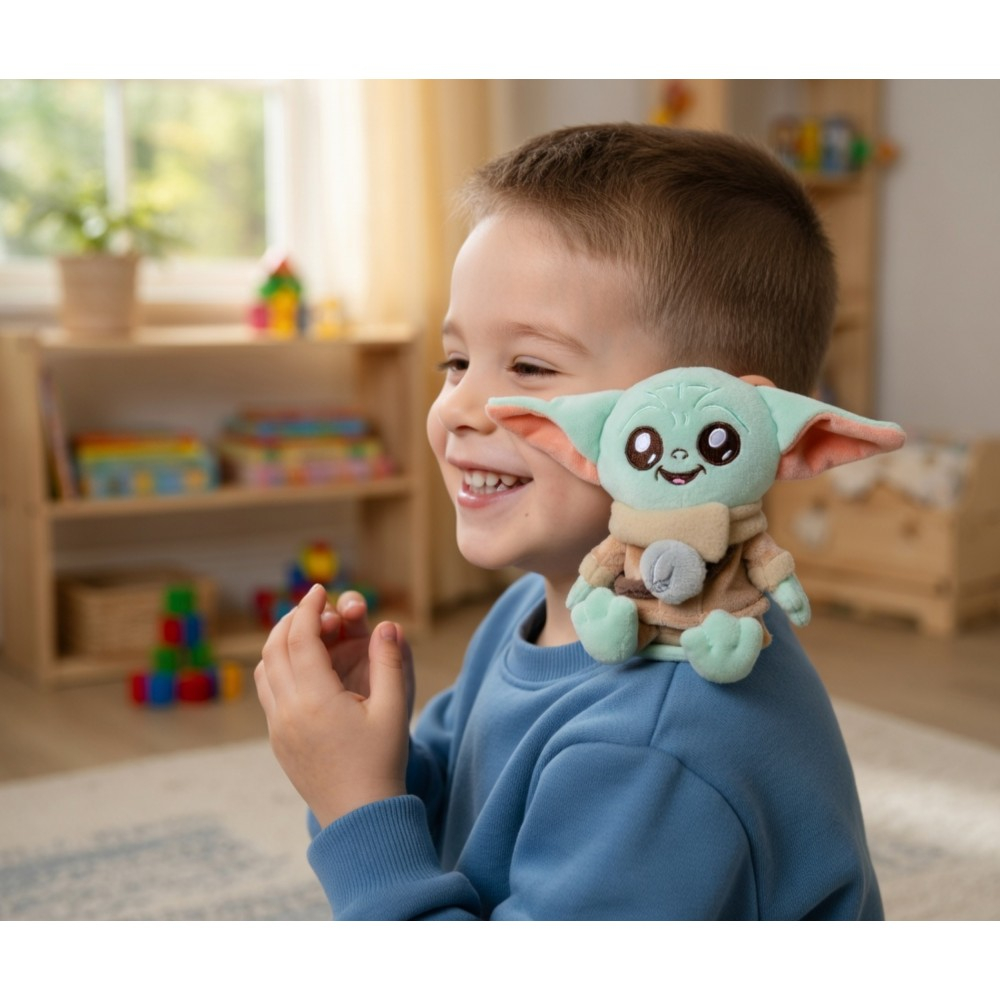 Simba STAR WARS Mandalorian - Плюшевый Грогу на плечо 14 см 15870725