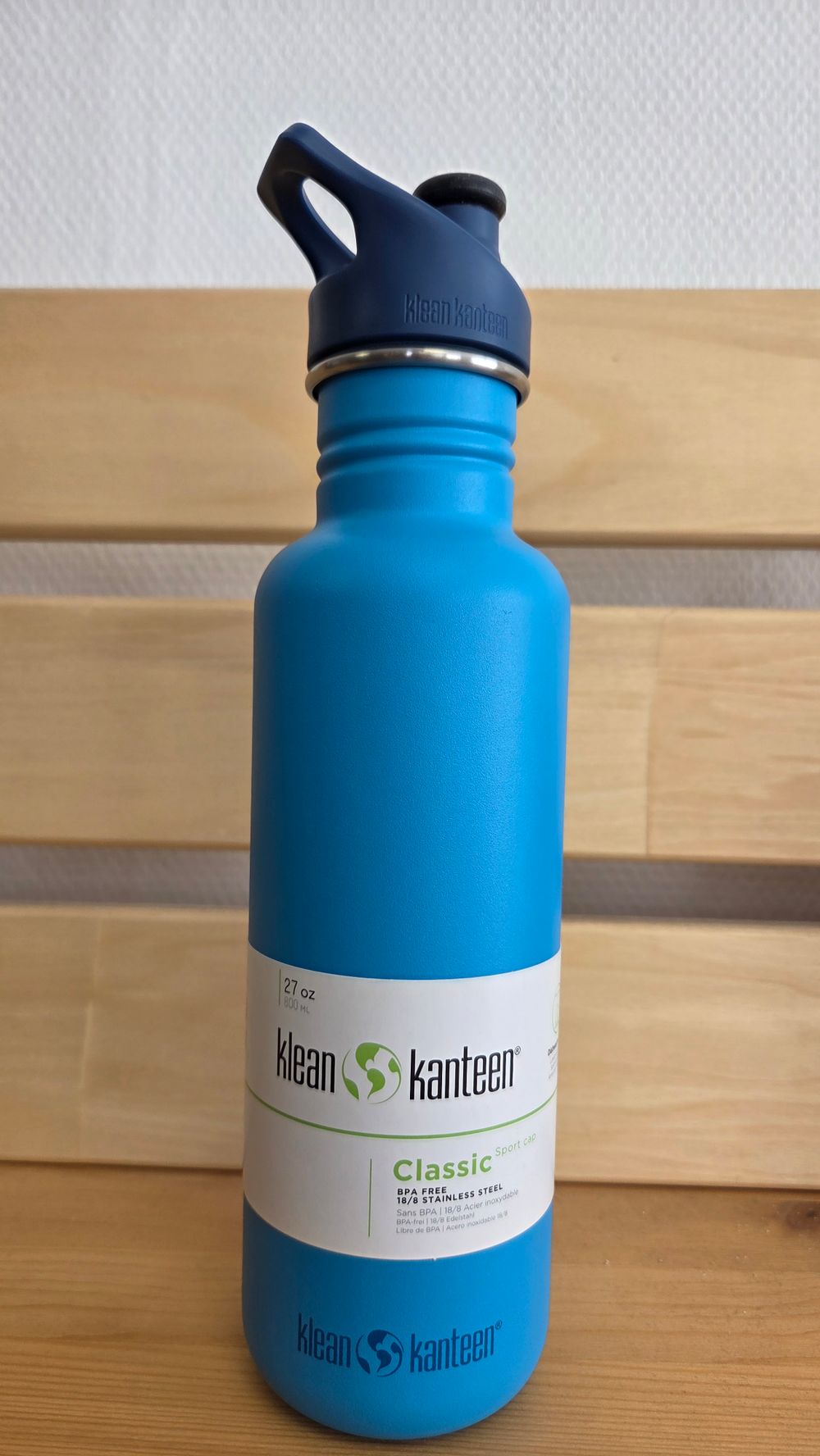 Бутылка Klean Kanteen Classic Sport 27oz (800 мл) Hawaiian Ocean (небольшие потертости)