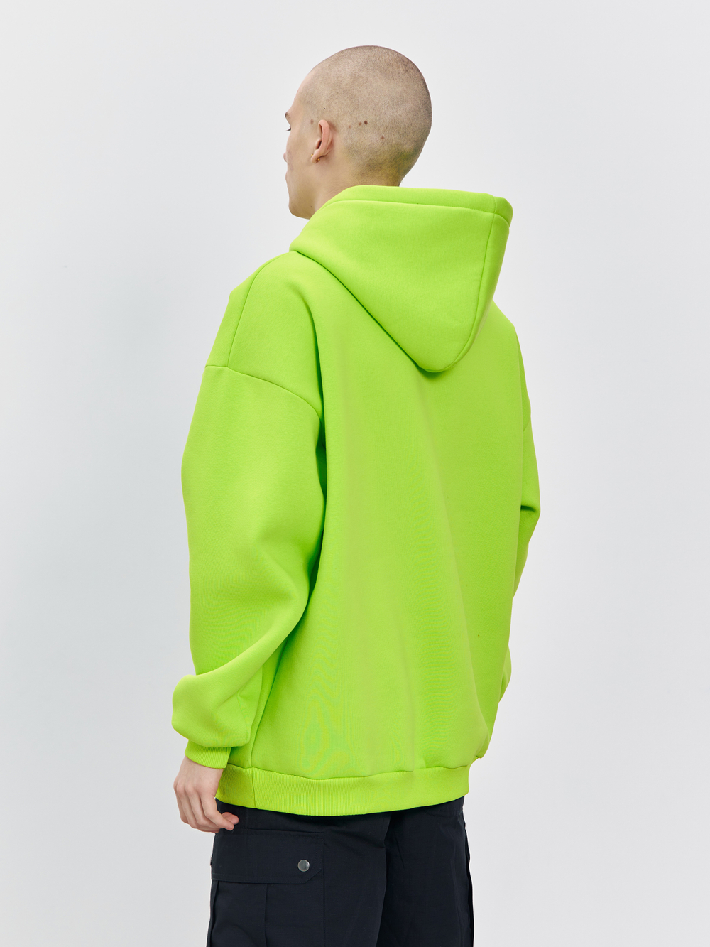 Худи с начесом (салатовый)