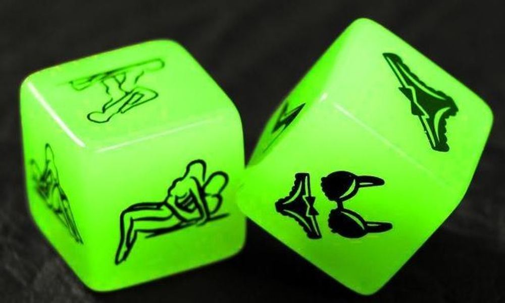 Неоновые секс-кубики  Территория соблазна. Кубики любви