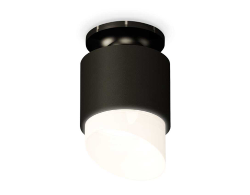 Комплект накладного светильника Ambrella light Techno Spot XS7511066 SBK/PBK/FR черный песок/черный полированный/белый матовый (N7926, C7511, N7175)