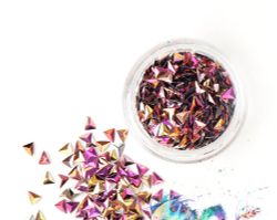 1268 Чешуя дракона 3D треугольники 3 мм