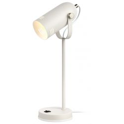 Настольный светильник ЭРА N-117-Е27-40W-W белый