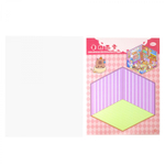 Наклейки для творчества - антистресс набор, 135*195 мм, "MIX CAPYBARA", MINI, 5D стикеры, 4 комнаты, 4 листа с наклейками, 24 шт/уп, шоу-бокс