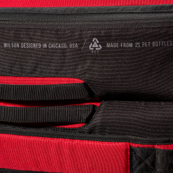 Теннисная сумка Wilson Super Tour 9 PK Clash V2.0 - Red