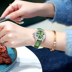 KANGOL Mechanical Movement Women"s Watch Green Dial