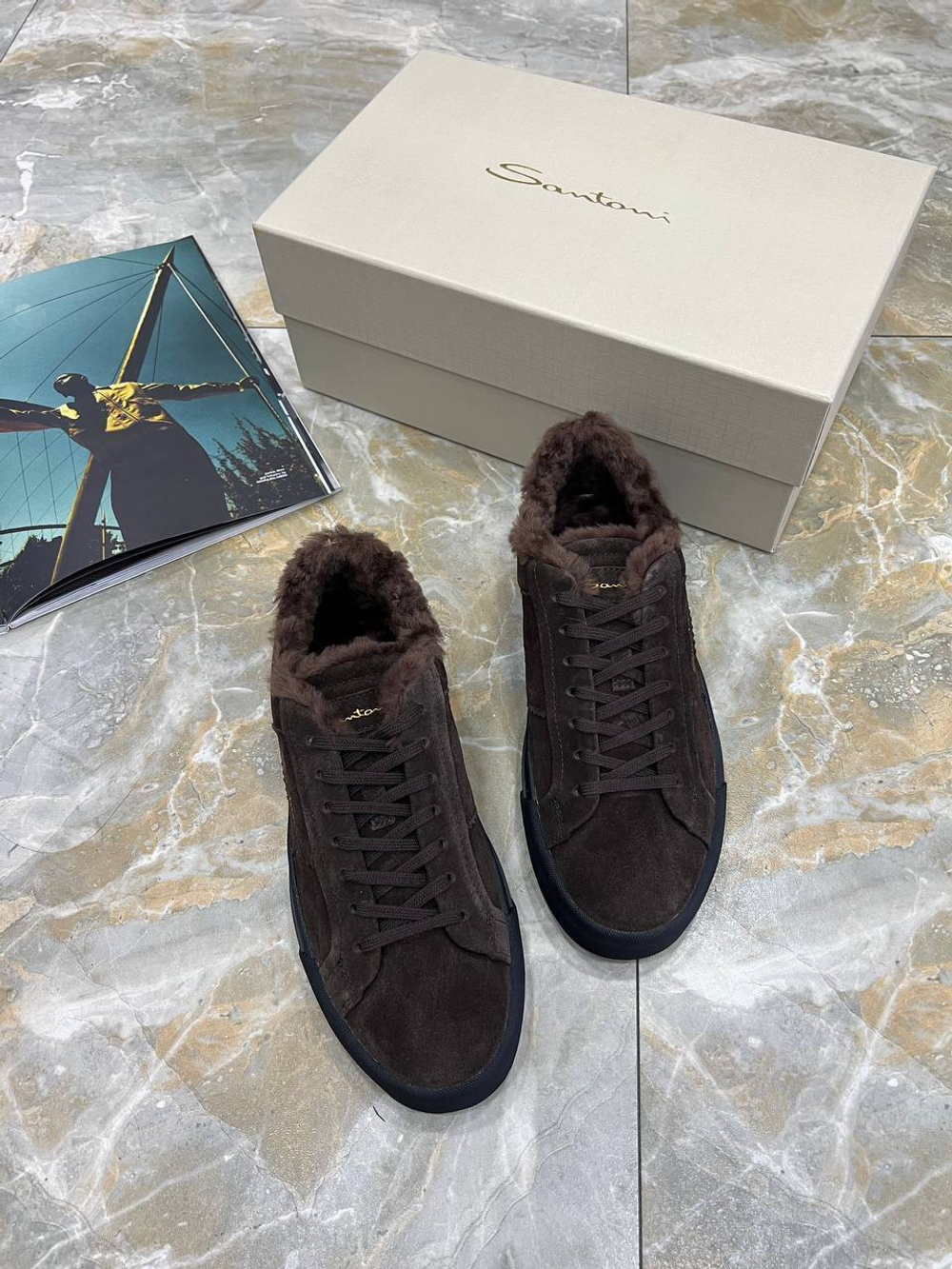 Кеды Santoni
