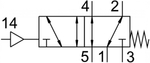 VL-5-3/8-B-EX Пневмораспределитель
