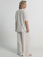Костюм домашний с брюками Мона (бежево-голубой) К15210-1М LT Collection