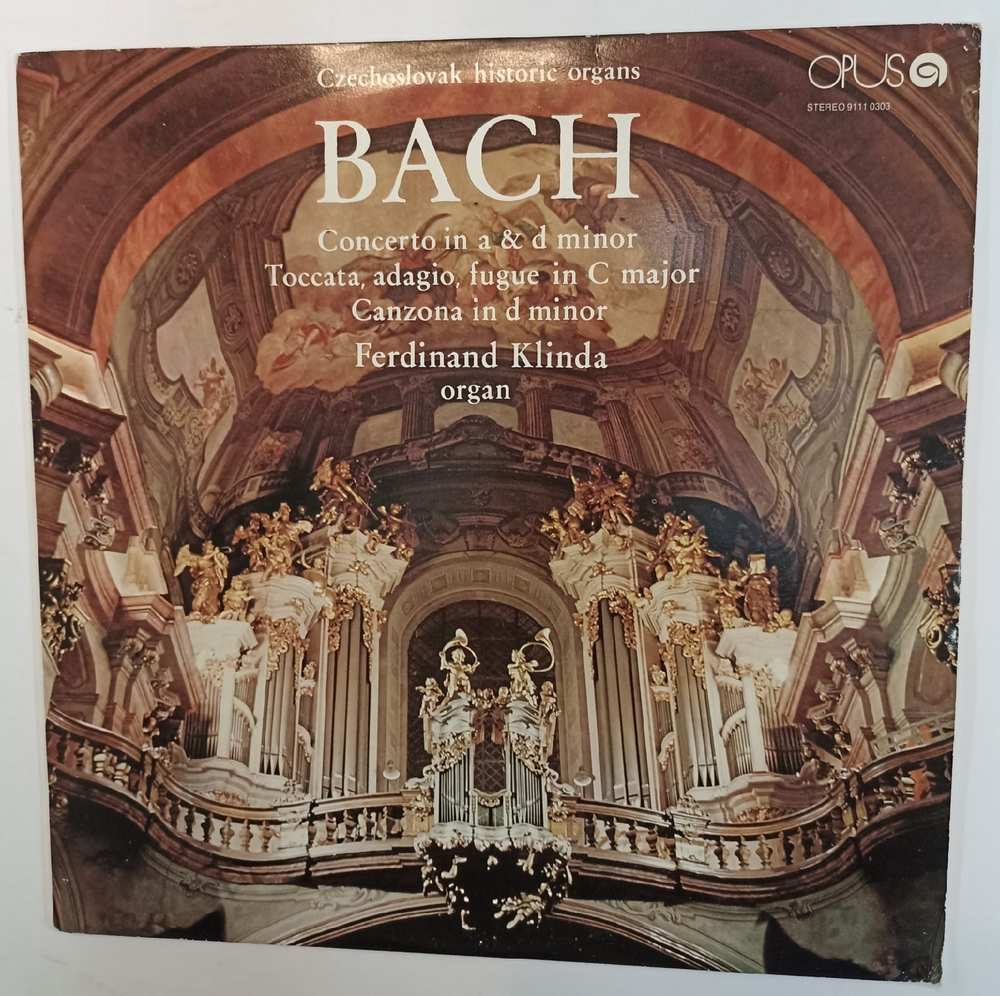 Bach, Ferdinand Klinda Czechoslovak Historic Organs Bach