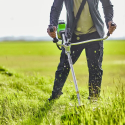 Триммер аккумуляторный GREENWORKS GD60BCB 60В,40см,б/щ, с велосипедной ручкой,без АКБ и ЗУ (2108407)