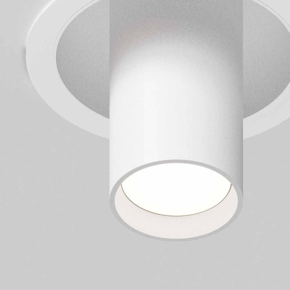 Светильник встраиваемый Maytoni   C048CL-01-GU10-W