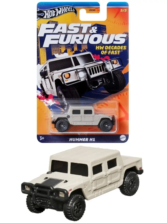 Машинка Хот Вилс Hummer H1 HNR88 HRW45