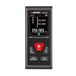 Дальномер лазерный SNDWAY SW-DR 60, 120 метров, двусторонний, питание от встроенного аккумулятора