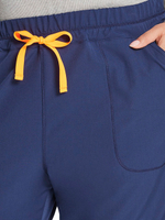 Брюки медицинские женские Dickies DK234 с поясом и кулиской, синий, 42