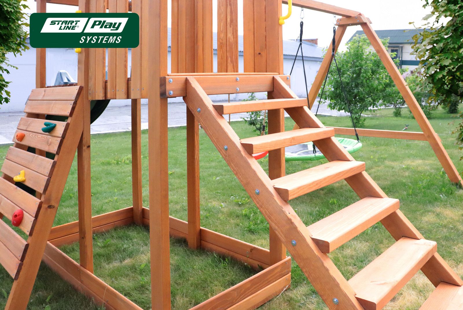 Детский городок KIDS FUN стандарт (green) фото №5
