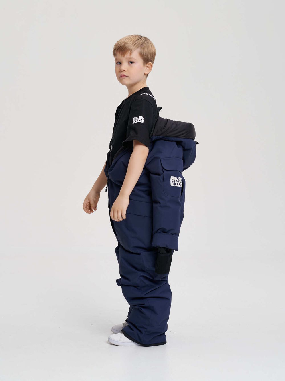 Комбинезон детский пуховый BASK kids YETI синий