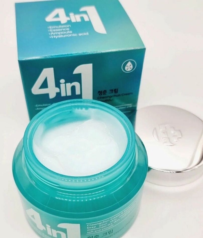 Крем с гиалуроновой кислотой Dr.cellio 4in1 Cheongchun Hyaluronic Acid Cream 70 мл