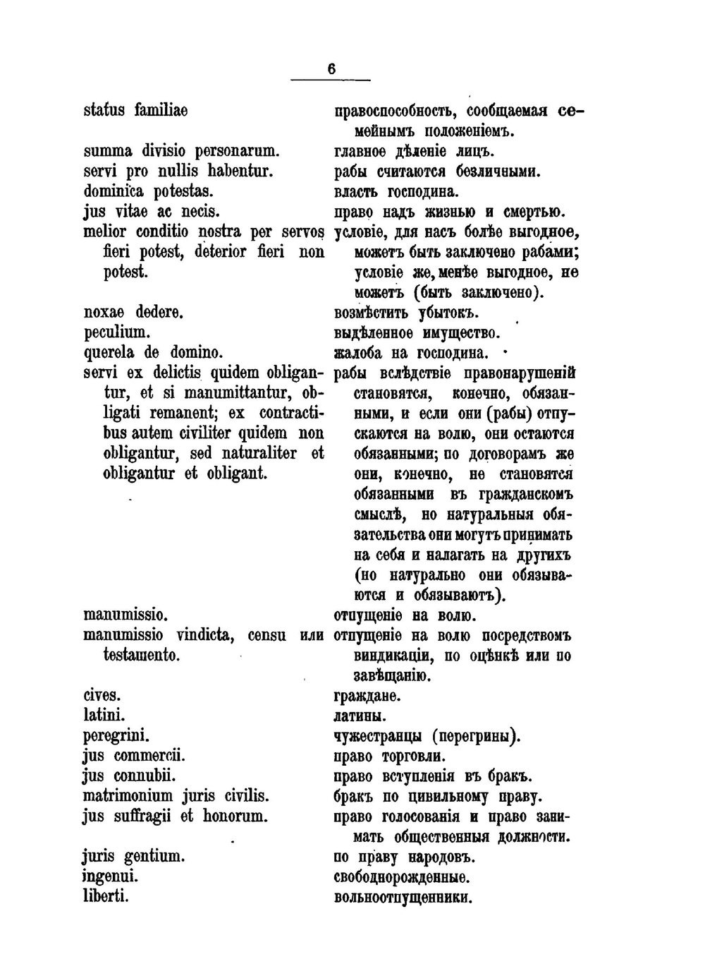 Полный перевод латинских слов и цитат из догмы римского права | Д. Гримм