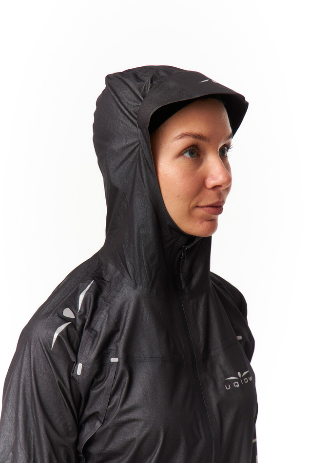 КУРТКА ЖЕНСКАЯ RAIN JACKET X | BLACK SILVER