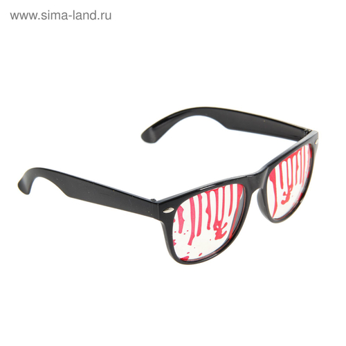 Очки карнавальные "Кровь"