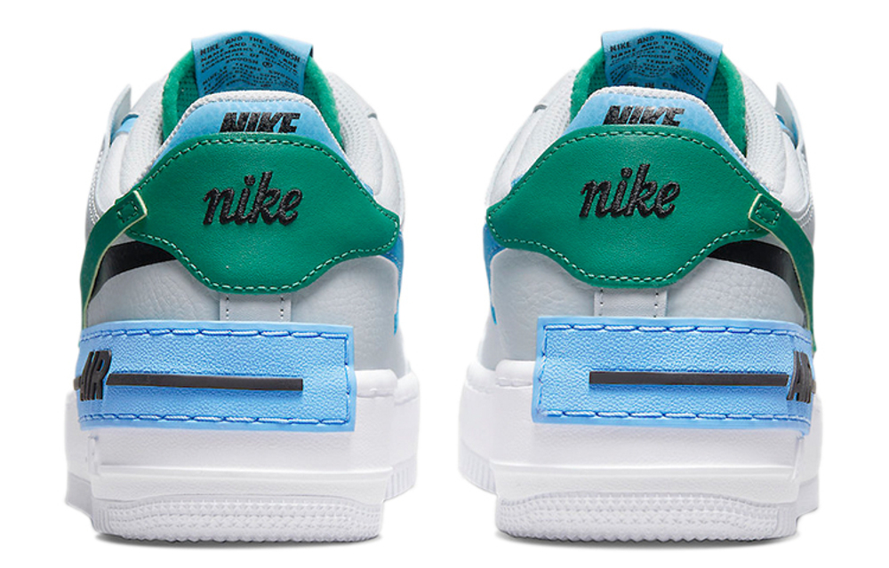 Кроссовки Nike Air Force 1 Low Shadow (Женская размерная сетка)