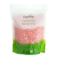 Розовый пленочный воск в гранулах Depilflax Pink Film Wax 1000г