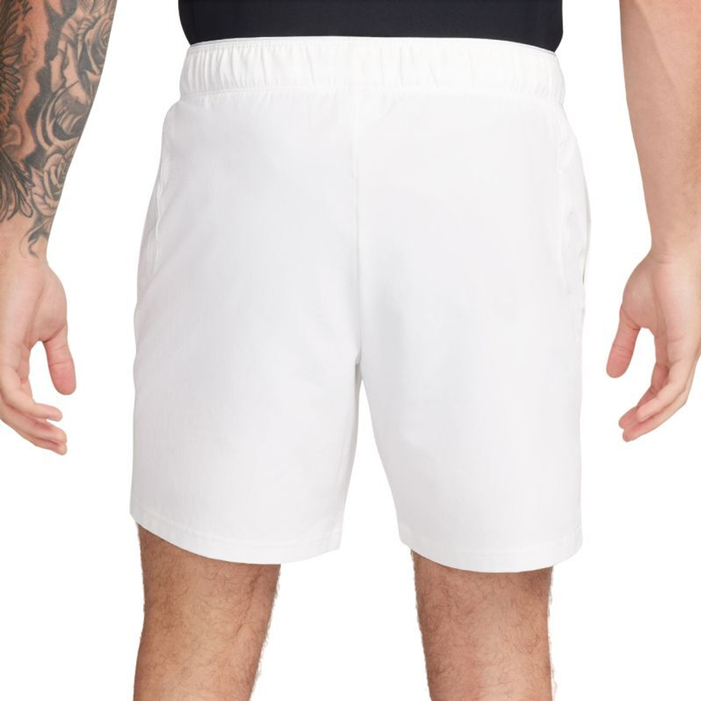 Мужские теннисные шорты Nike Court Dri-Fit Advantage 7" Tennis Short - белый