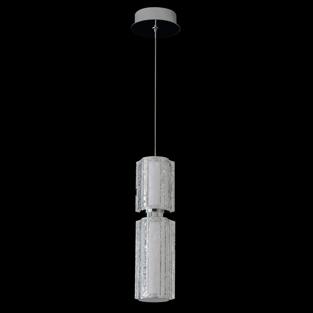 Светильник подвесной Crystal Lux ANTIQUE SP23W LED CHROME
