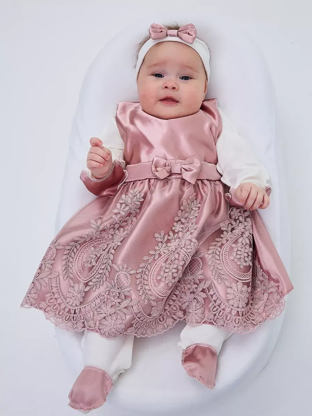 платье для новорожденных девочек