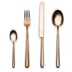 Набор RUBI ROSE GOLD 35столовые приборы Belo Inox Золотой