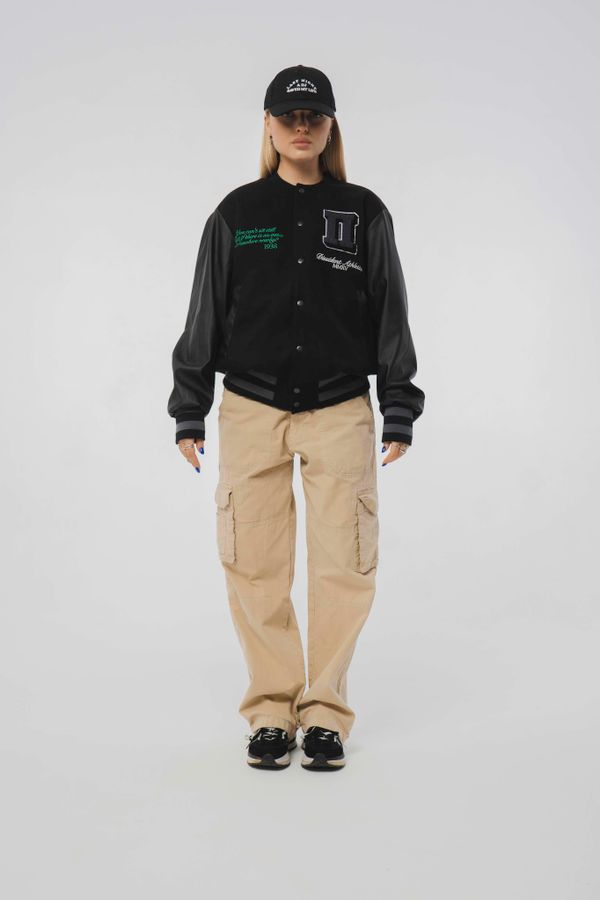 Бомбер Колледж "Saint Exupery" Черный - фото 6