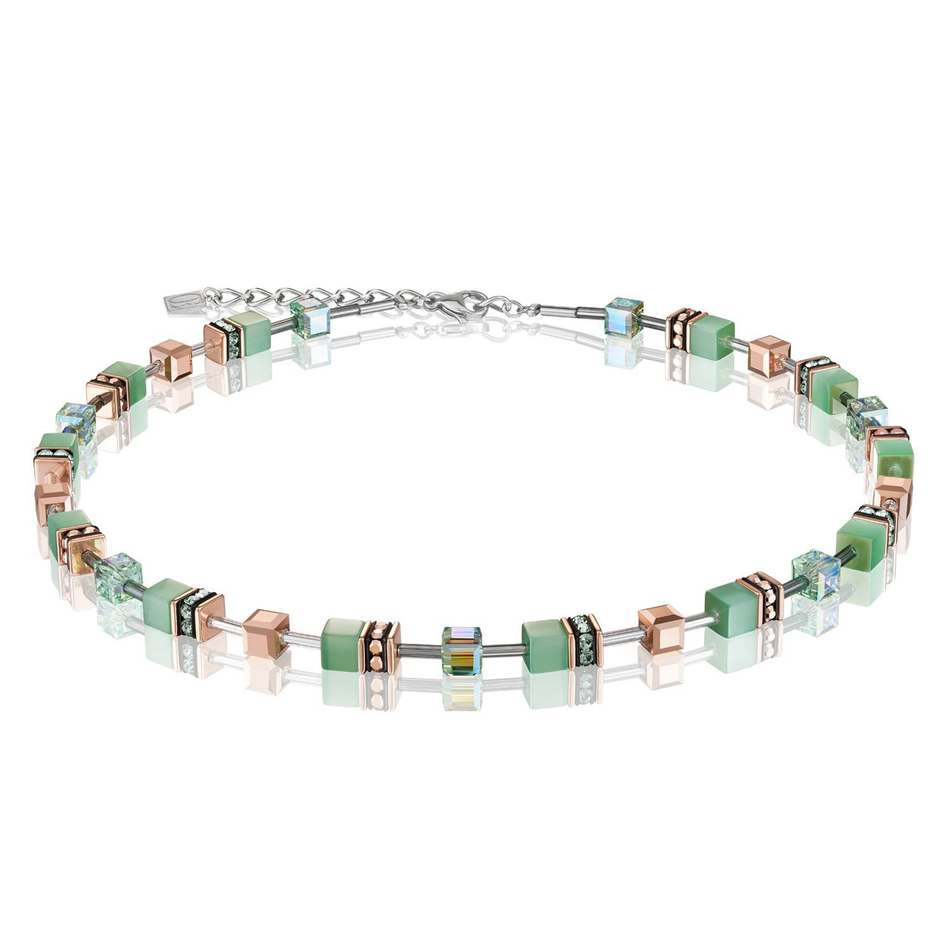 Колье Coeur de Lion Light Green 4016/10-0520 цвет зеленый