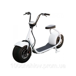Электроскутер Seev Citycoco Classic 1000W 12Аh 60V Зеленый