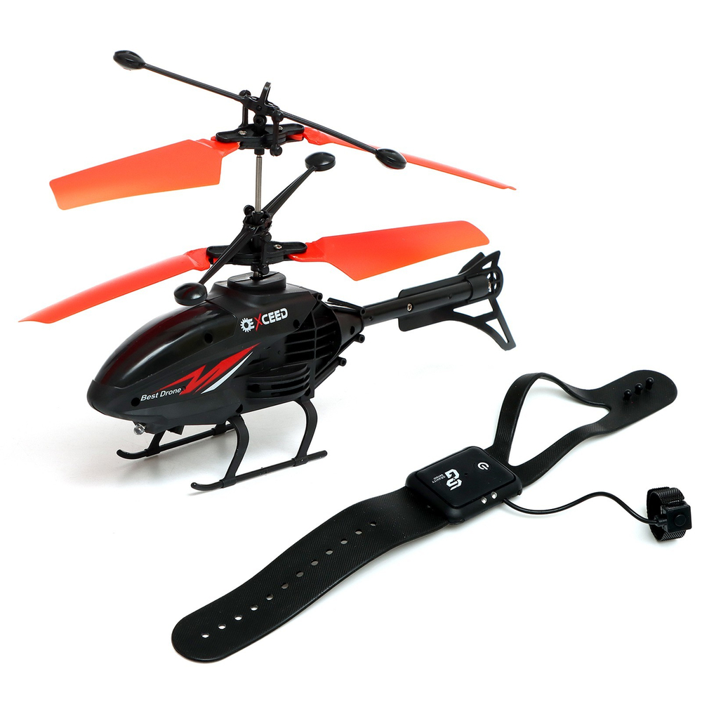 Вертолёт радиоуправляемый "Воздушный драйв", управление жестами   9667036