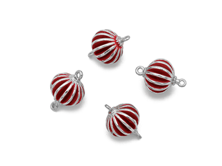 Коннектор рифленый "Фонарик" 11мм, эмаль