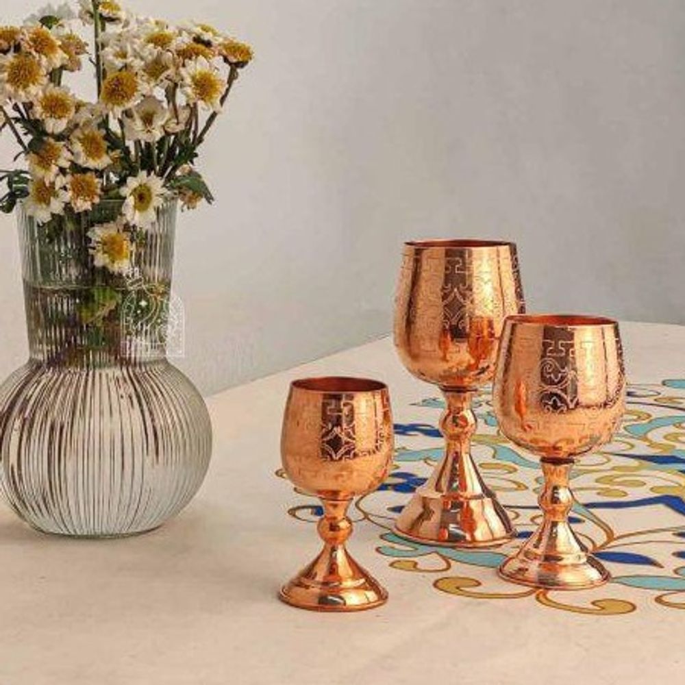 Медный кубок ручной работы Exirmes 30220373 Иран